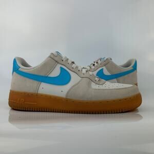 Nike Air Force 1 Low '07 LV8 Sneakers Men's 10 Phantom Baltic Blue FQ8714-003